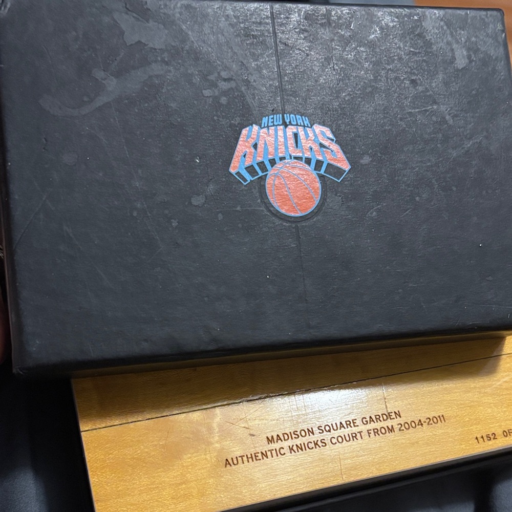 New York Knicks Authentic Court Piece